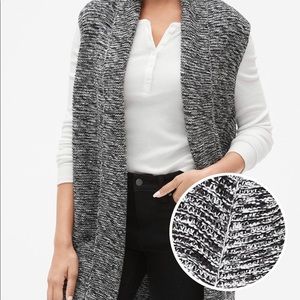 NWT- Gap Sleeveless Drape Sweater